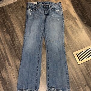 Vintage Abercrombie & Fitch Baxter low rise slim boot - size 31/32